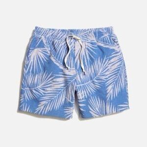Marine layer Terry Out Jacquard Short 6" men’s size Medium NWT in packaging‎